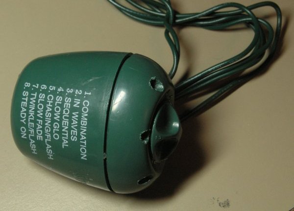 [The light controller still in its case]