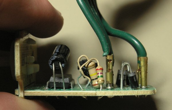 [The side view of the light controller]